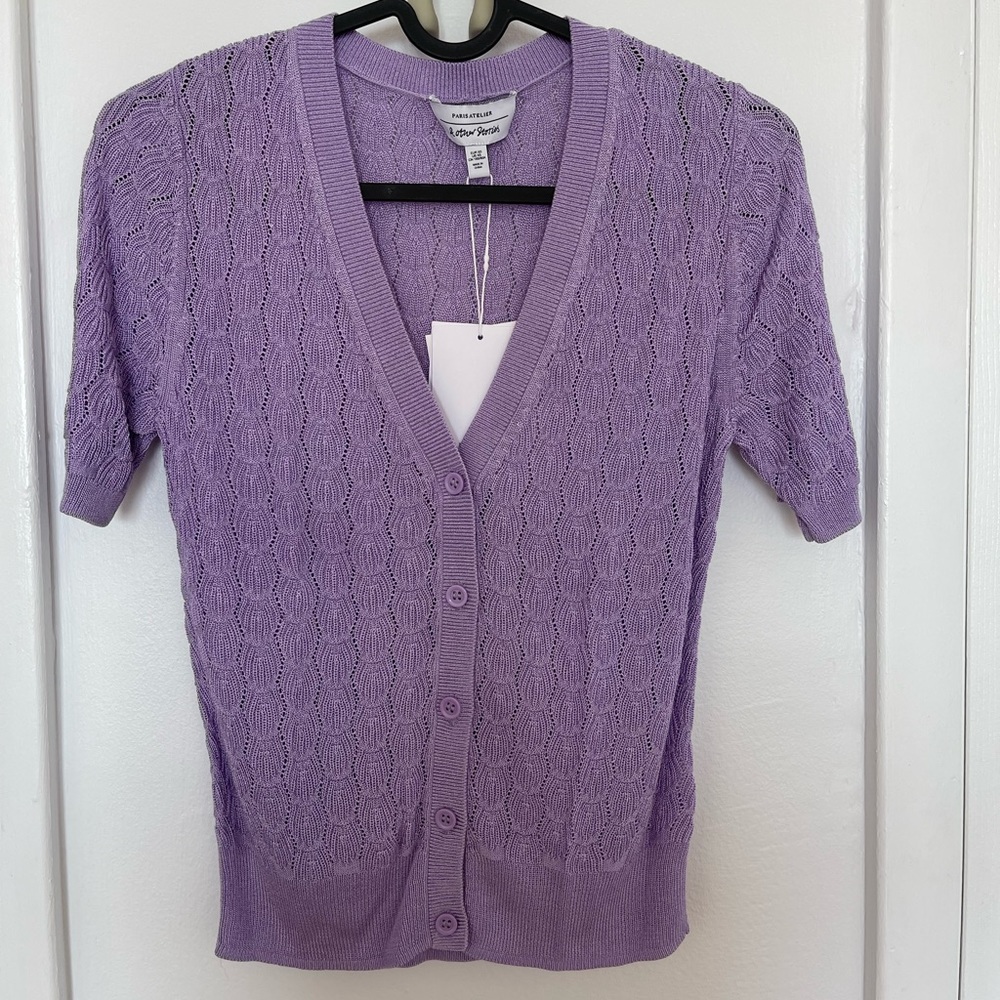 & Other Stories crochet top in Lilac Size: XS